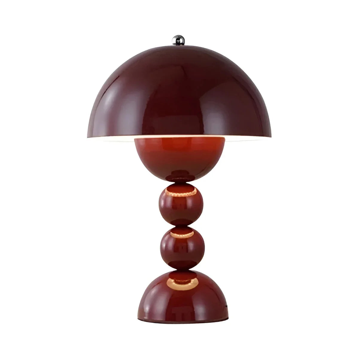 Modern Table Lamp in Scandinavian Design with Gold Accents