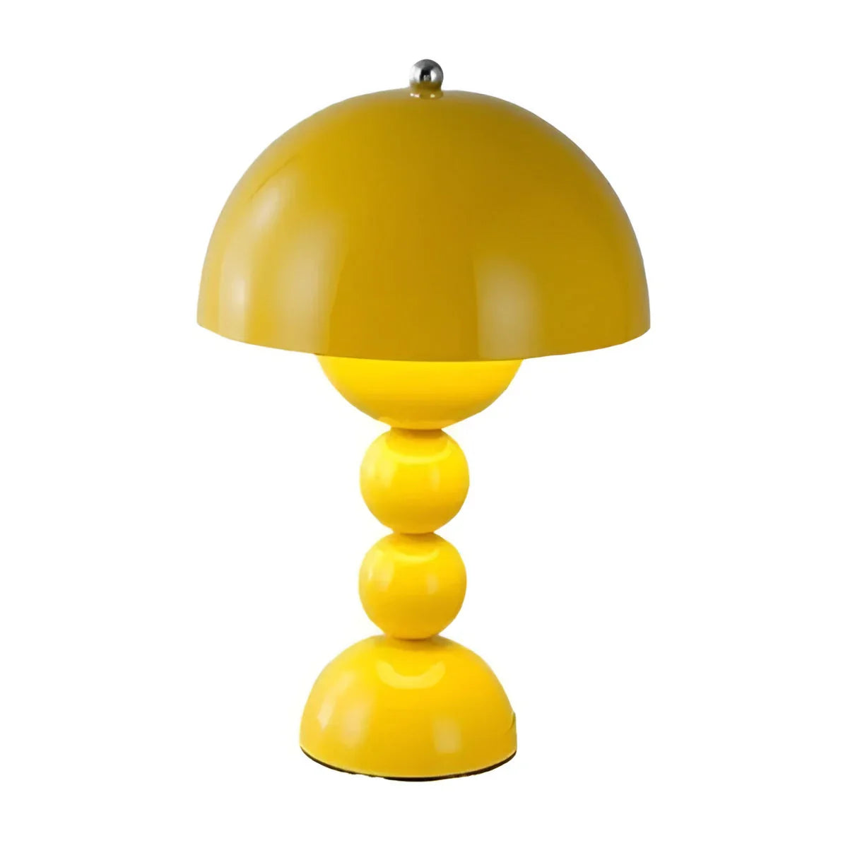Modern Table Lamp in Scandinavian Design with Gold Accents