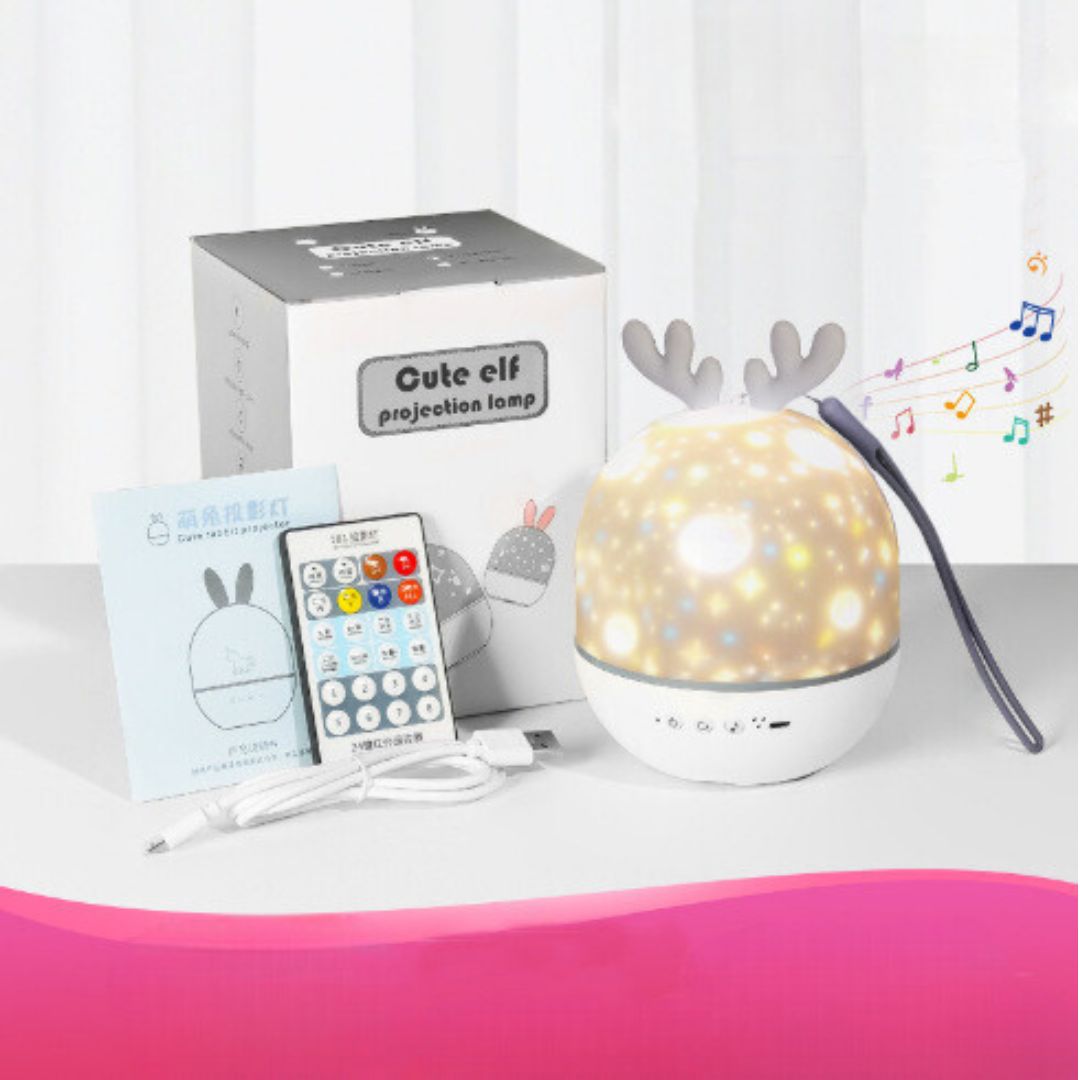 Magical Children's Room Lamp With Star Effect