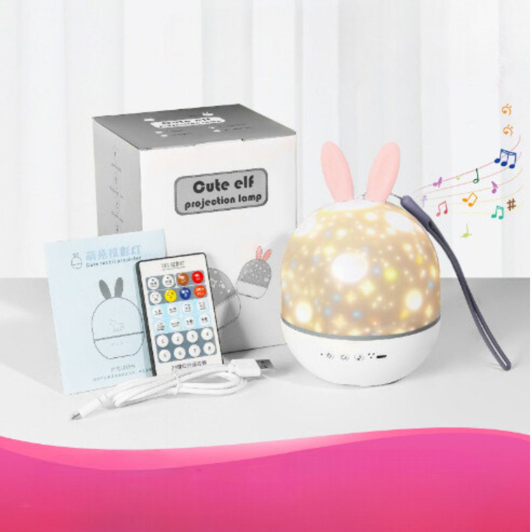 Magical Children's Room Lamp With Star Effect