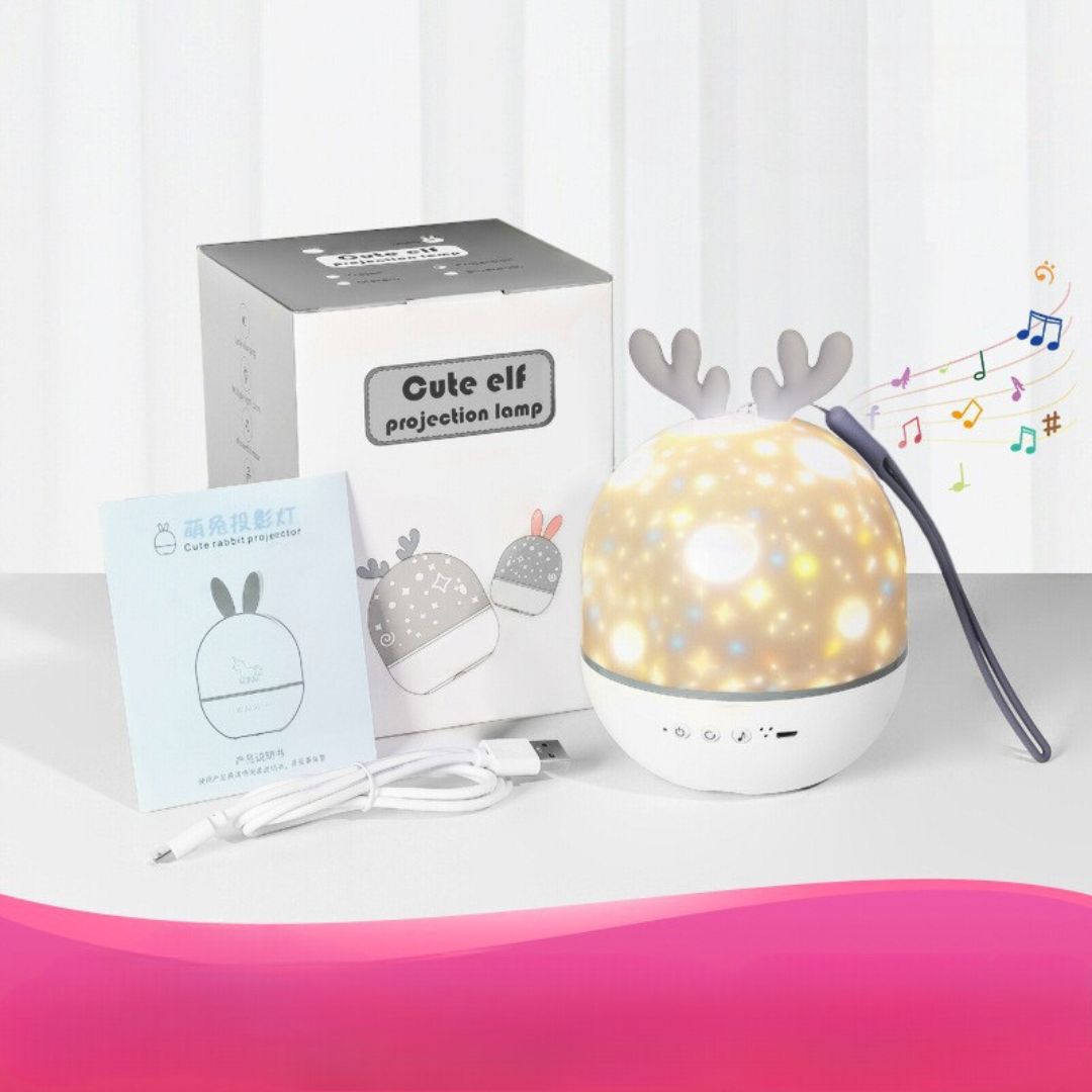 Magical Children's Room Lamp With Star Effect