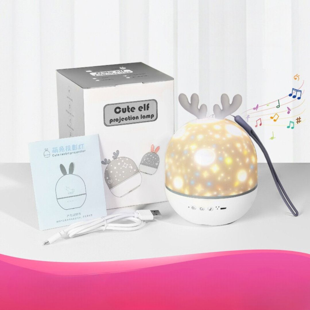 Magical Children's Room Lamp With Star Effect