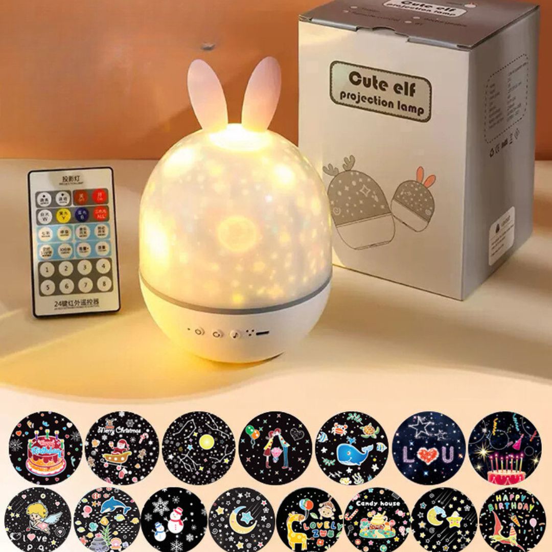 Magical Children's Room Lamp With Star Effect