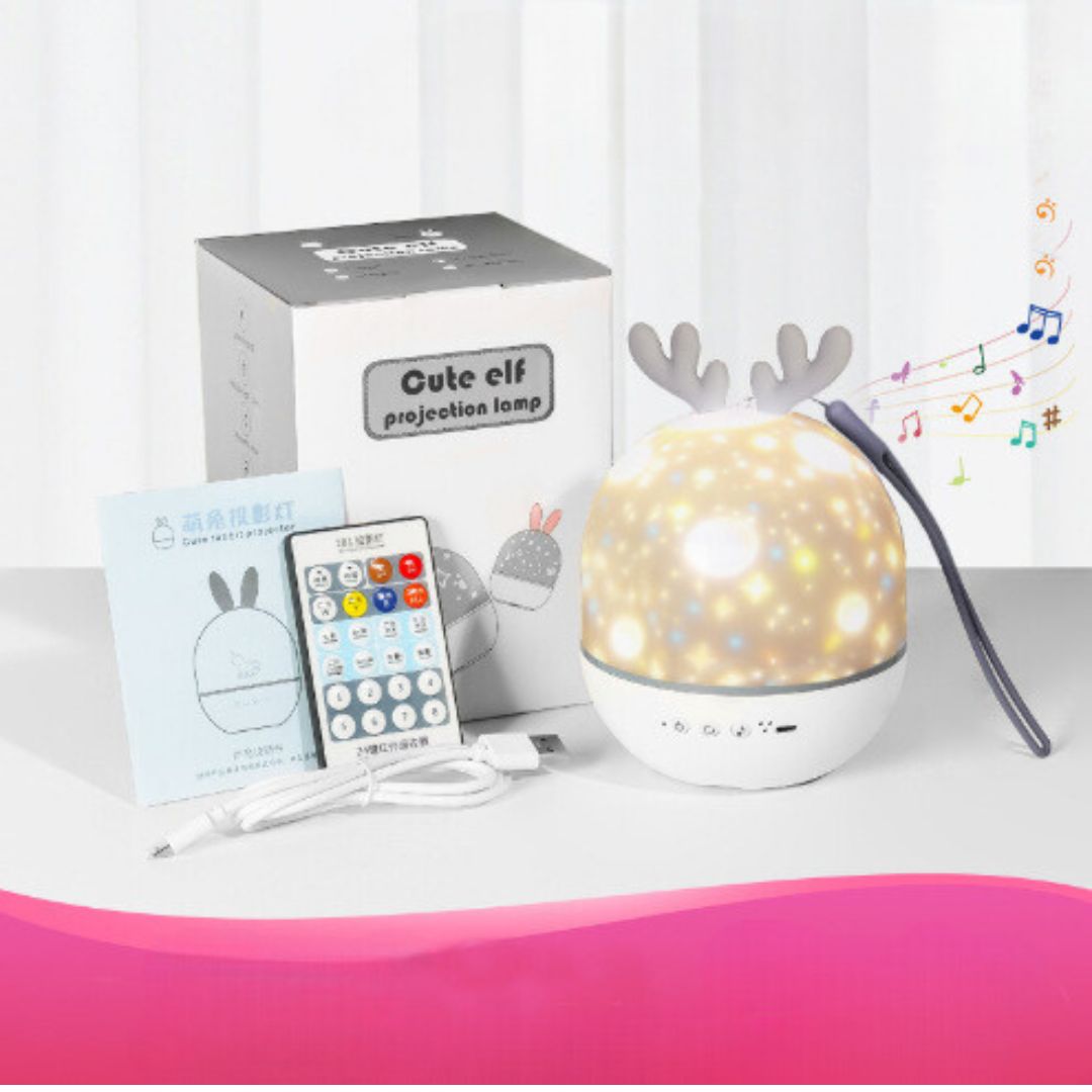 Magical Children's Room Lamp With Star Effect