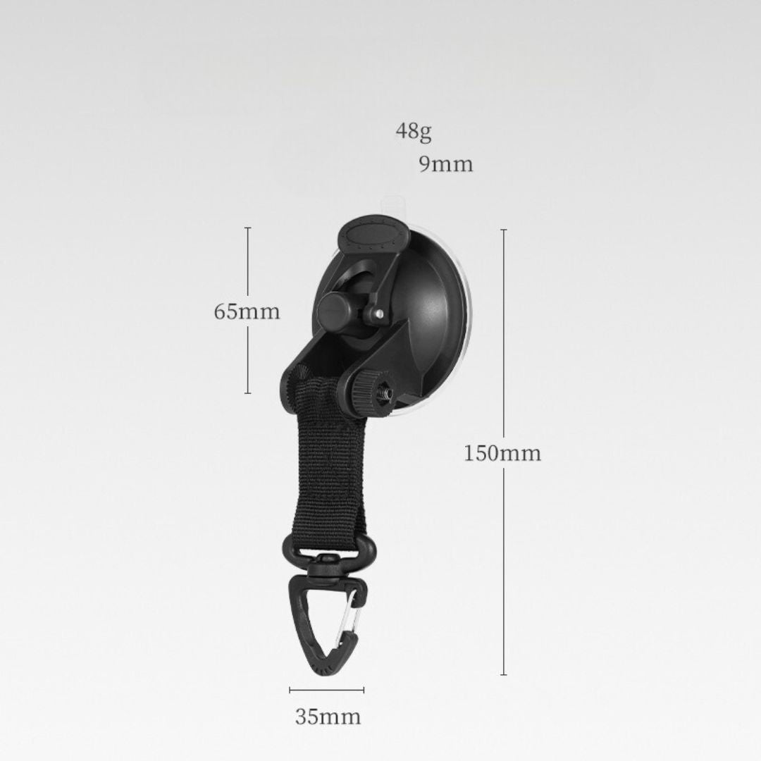 Robust Vacuum Suction Cup with Hook