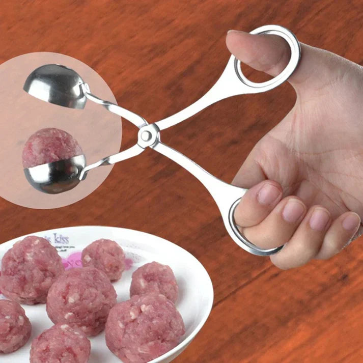 Stainless Steel Meatball Shaper - Meatball Tongs for Perfect Meatballs