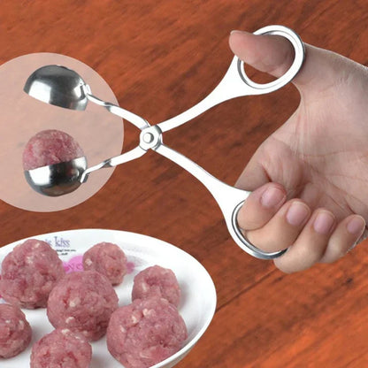 Stainless Steel Meatball Shaper - Meatball Tongs for Perfect Meatballs