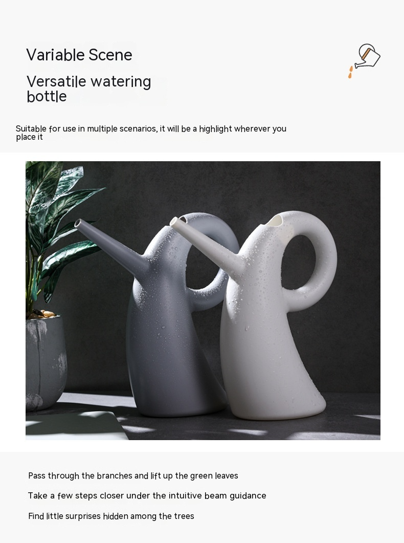 Pouring Basin with Extended Spout - Elegant Design for Precise Watering
