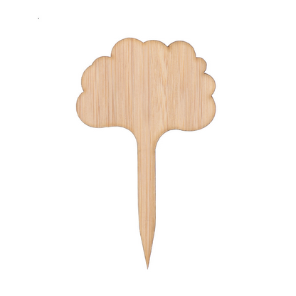 Wooden Plant Labels for Garden and Balcony - Rewritable Labels for Herbs and Plants