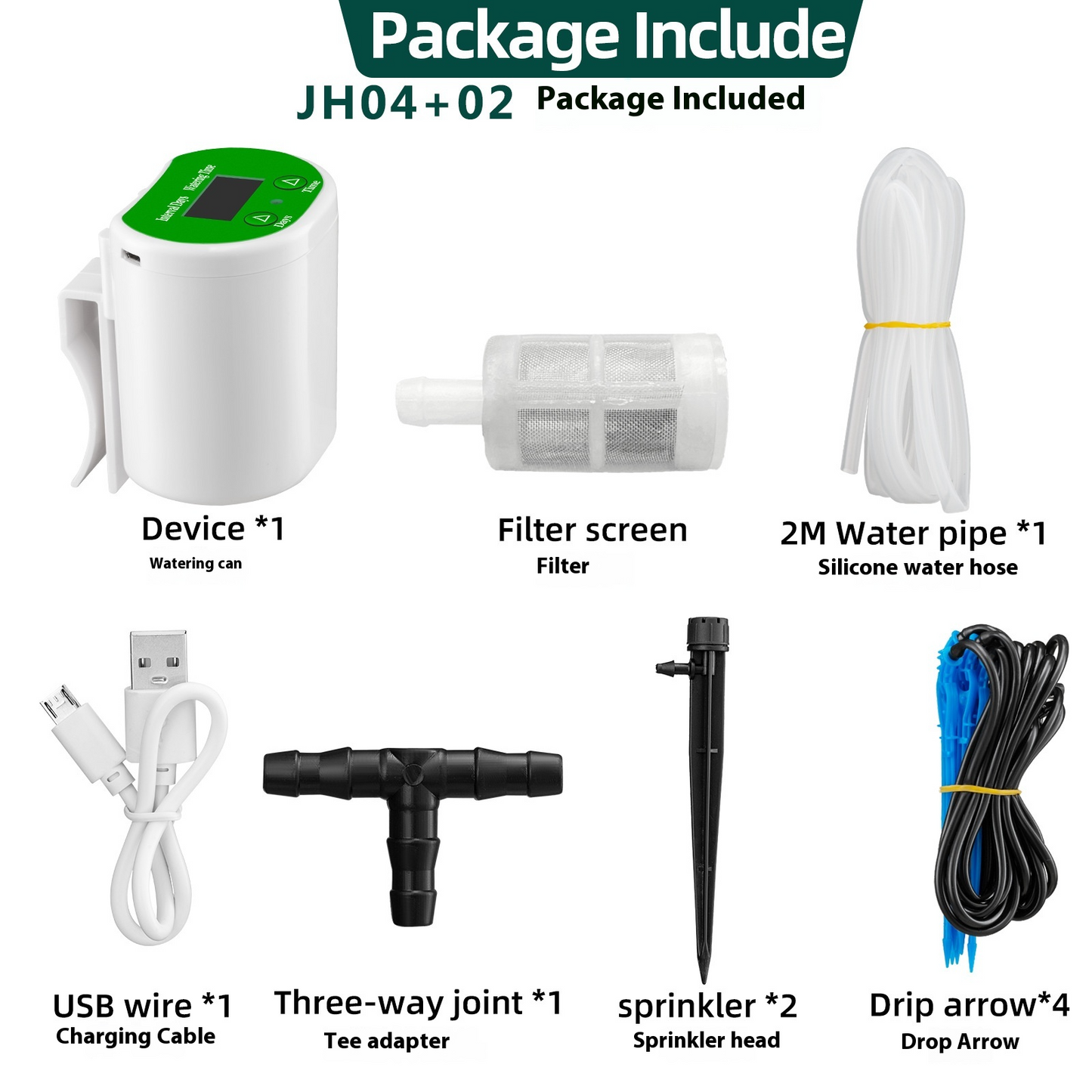 Automatic Plant Watering System with Usb - Efficient Drip Irrigation