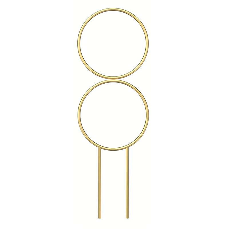 Metal Plant Support for Climbing Plants in Various Shapes