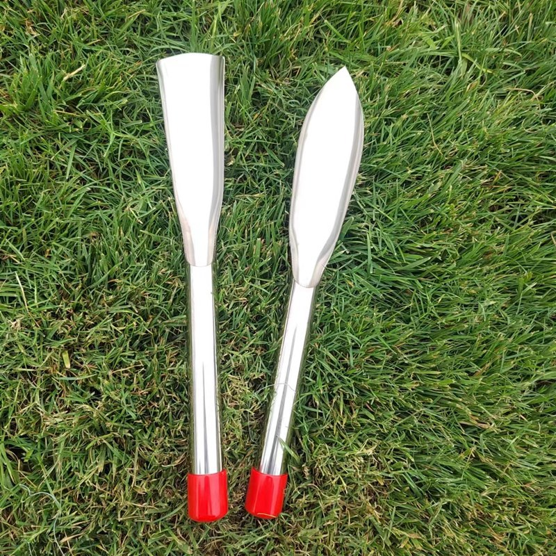 Stainless Steel Weed Cutters and Digging Tools - Garden Tools with Wooden Handles