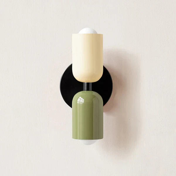 Dualglow Double Led Wall Lamp in a Modern Design - for Stylish Lighting