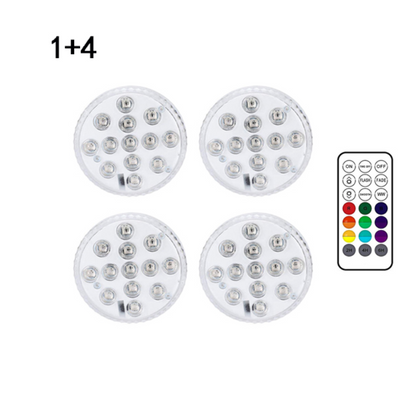 Underwater Led Light With Remote Control - Rgb Multicolour Pool Lighting For Bathrooms And Ponds