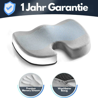 Ergonomic 4D Comfort Seat Cushion With Orthopaedic Support