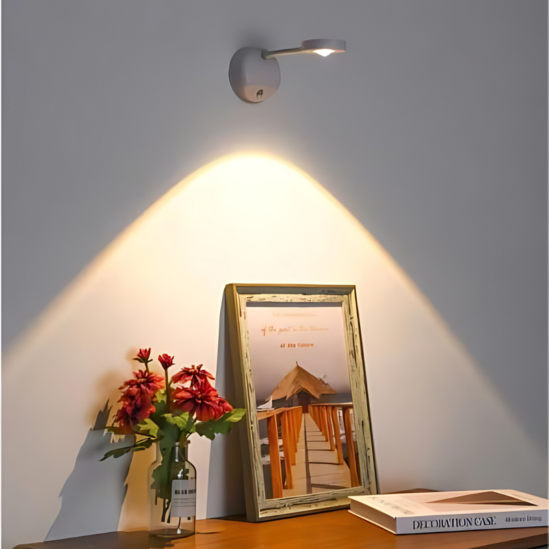 Wireless Led Spotlight With Motion Detector