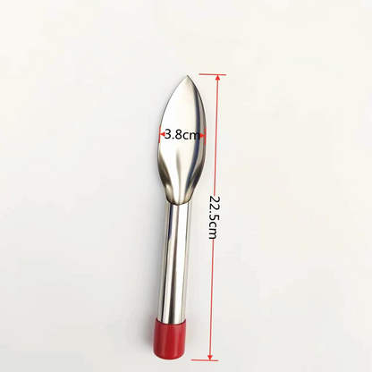 Stainless Steel Weed Cutters and Digging Tools - Garden Tools with Wooden Handles