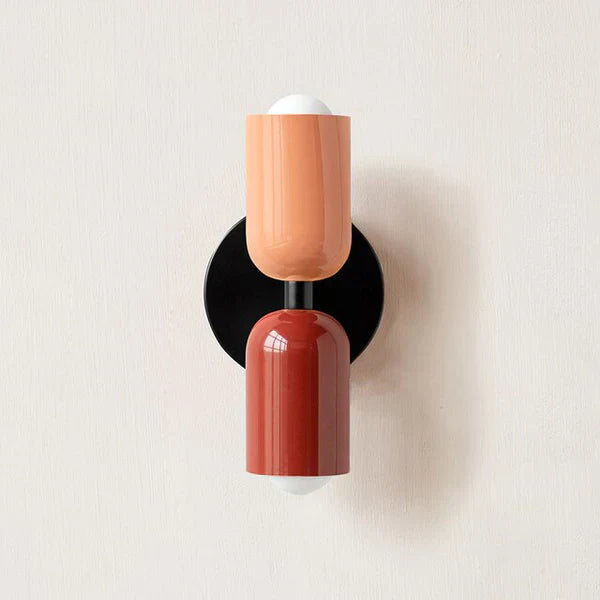 Dualglow Double Led Wall Lamp in a Modern Design - for Stylish Lighting