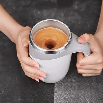 Automatically Stirring Thermos Cup with One - Button Operation