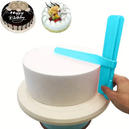 Cake Smoothing Tool For Evenly Spreading And Decorating Cakes