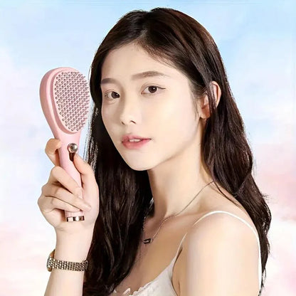 Easy-to-Clean Massage Hair Comb