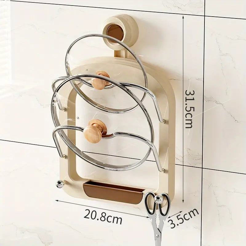 Practical Pot Lid Holder
