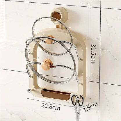 Practical Pot Lid Holder