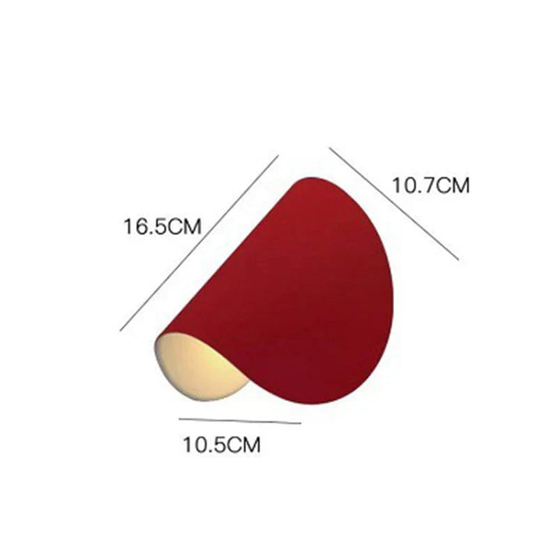 Modern Coloured Led Wall Light in a Stylish Design