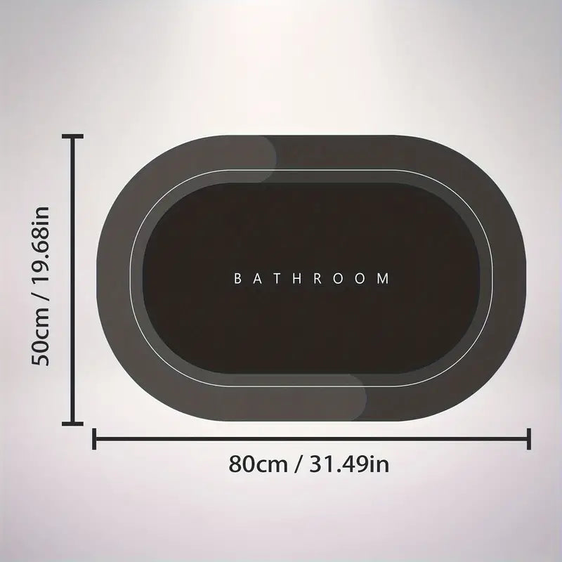 Quick-Drying Bathroom Mat