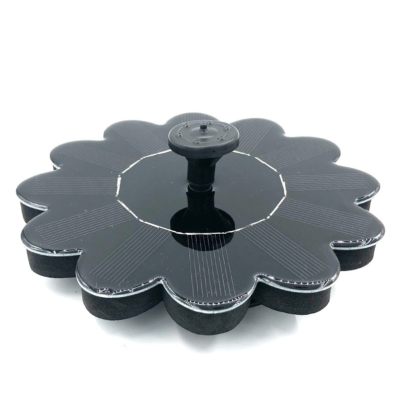 Solar - Powered Fountain for the Garden - Flower Design Water Fountain for Ponds and Pools