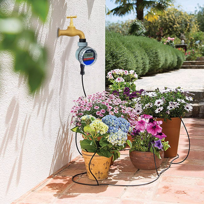 Digital Water Timer with Lcd Display - Automatic Garden Watering for Plants