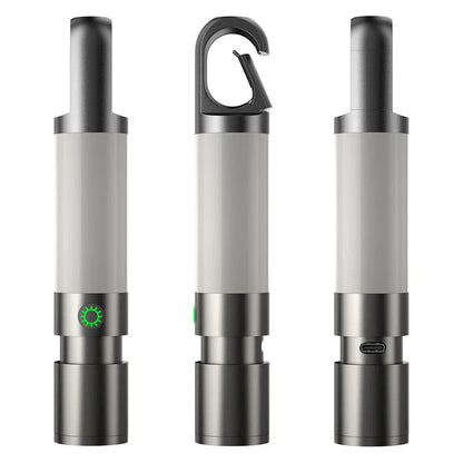 LED Torch With Multi - Colour Filters - Rechargeable USB - C Torch With Camping And Emergency Light Function