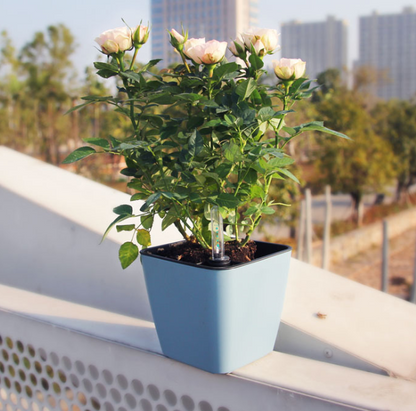 Flower Pot with Irrigation System - Self - Watering Plant Pot for Indoor and Outdoor Use