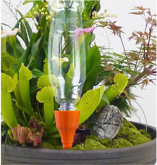Plant Watering Spike for Bottles - Automatic Drip Irrigation for Garden Plants