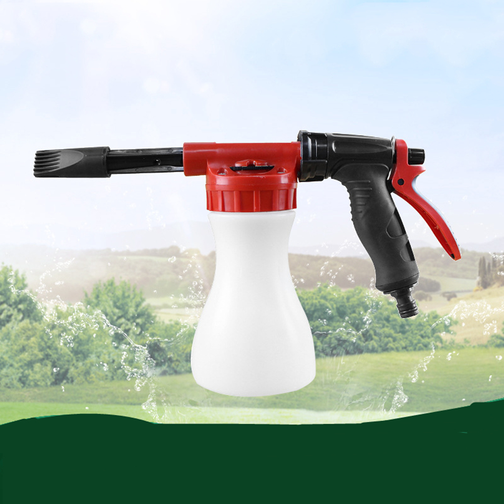 Foam Sprayer with High - Pressure Nozzle - Efficient Cleaning Gun for Garden and Household