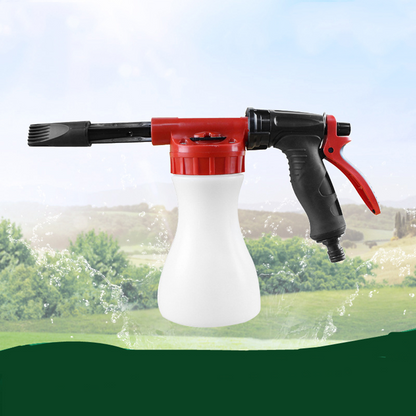 Foam Sprayer with High - Pressure Nozzle - Efficient Cleaning Gun for Garden and Household