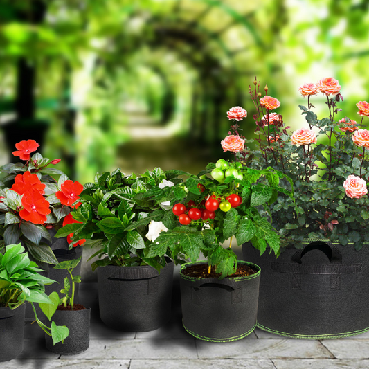 Fleece Plant Sack - Robust Garden Container With Handles For Plants