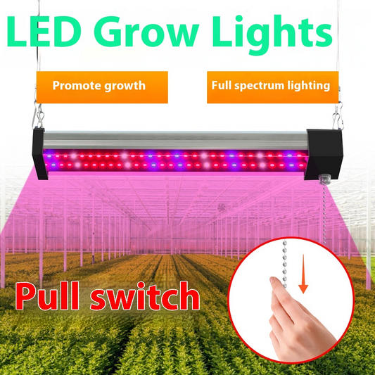 Led Plant Lamp With Full Spectrum Lighting And Pull Switch For Optimum Plant Growth