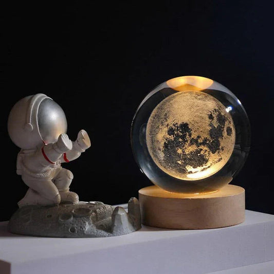 Luminous Moon Crystal Ball