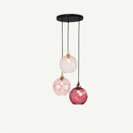 Elegant Triple Cluster Pendant Light