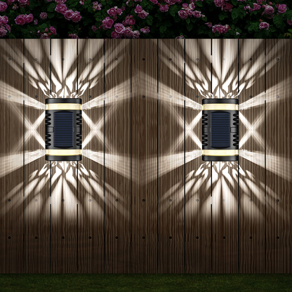 Solar Lamp With Intelligent Light Control - Outdoor Wall Light With Automatic Night Detection