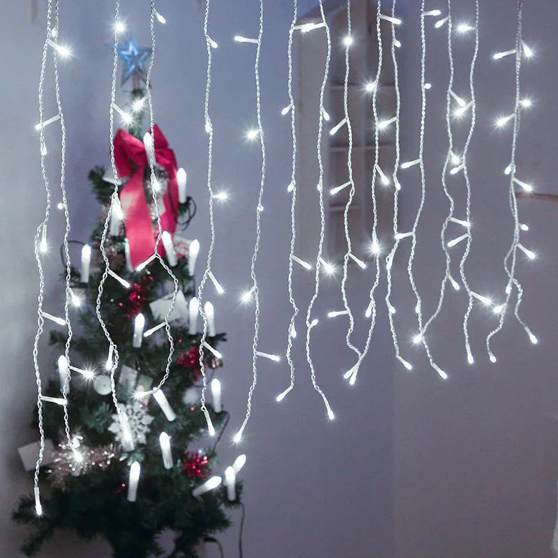 Atmospheric Icicle Fairy Lights