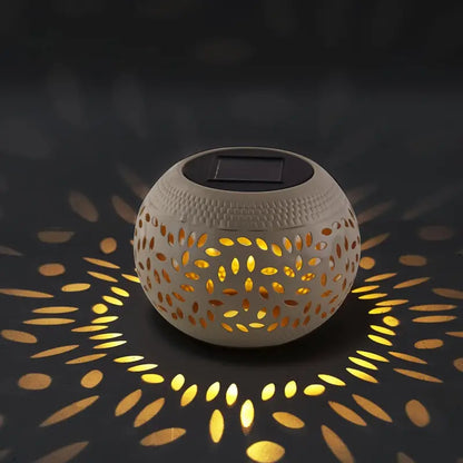 Dotted Solar Garden Lighting - Decorative Lamp for Outdoor Areas and Patios