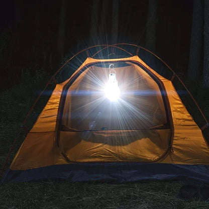 Solar Lamp With Solar Panel - Energy - Saving LED Lamp For Indoor And Outdoor Use