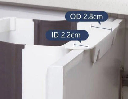 Practical Wall - Mounted Waste Bin - Foldable Waste Bin for the Kitchen