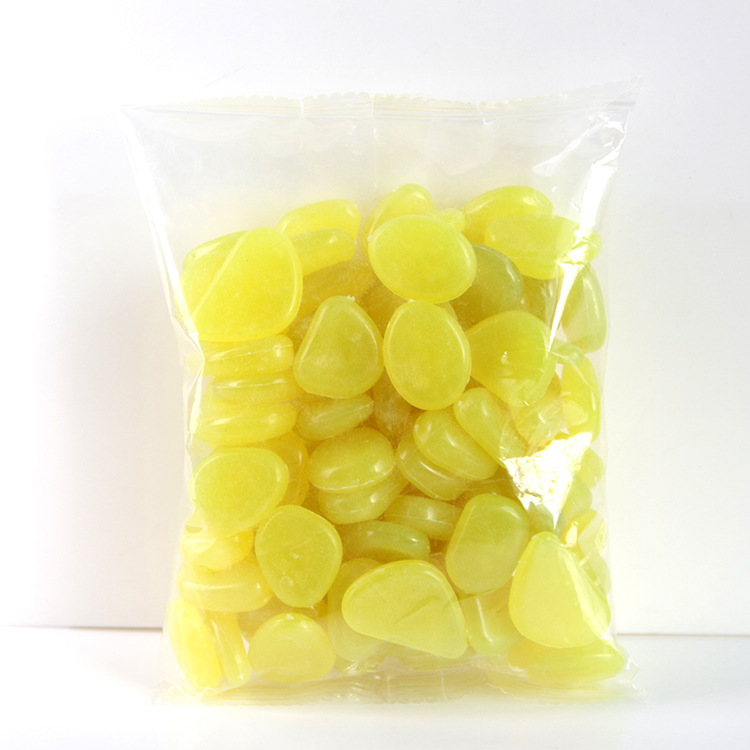 Luminous Stones for Garden & Decoration - Phosphorescent Pebbles in Various Colours