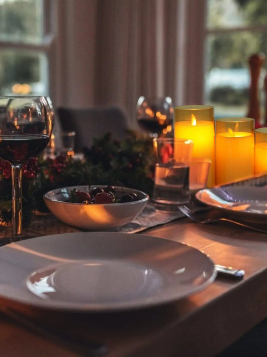 Battery - Operated Led Tea Lights With Warm White Flickering Effect