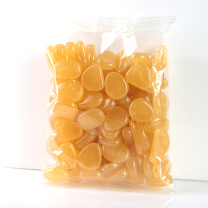Luminous Stones for Garden & Decoration - Phosphorescent Pebbles in Various Colours