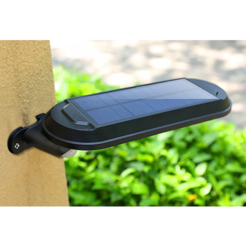 Solar Wall Light With Motion Detector - LED Outdoor Lighting For Garden & Patio