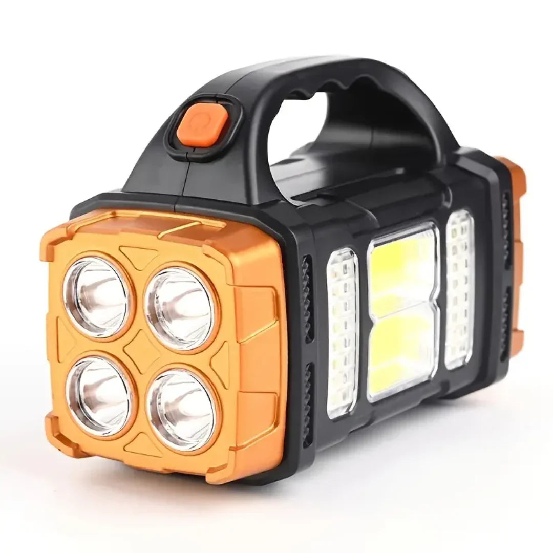 3 - In-1 Emergency Torch with Usb Charging and Carrying Handle